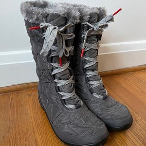 Columbia Omni Snow Boots Gray, size 7